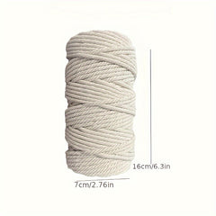 Colorful Cotton Rope Ornament DIY Accessory 3mm 100m Long