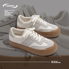 HUANQIU Women's Low Skate Shoes Lightweight & Comfy Non slip