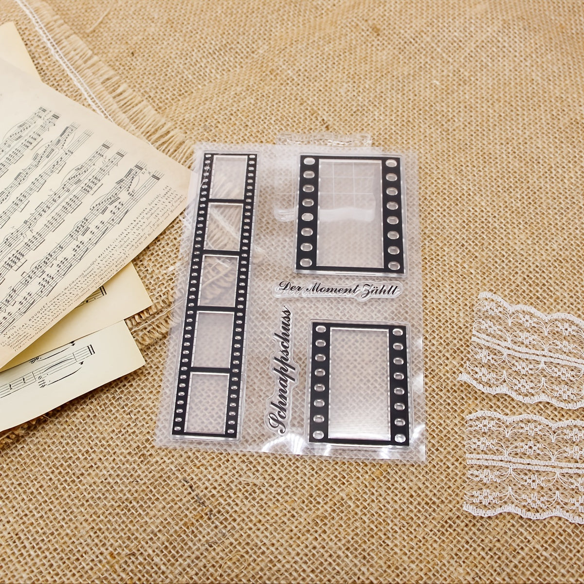 Silicone Transparent Stamps for Fun Crafts - Kids & Students