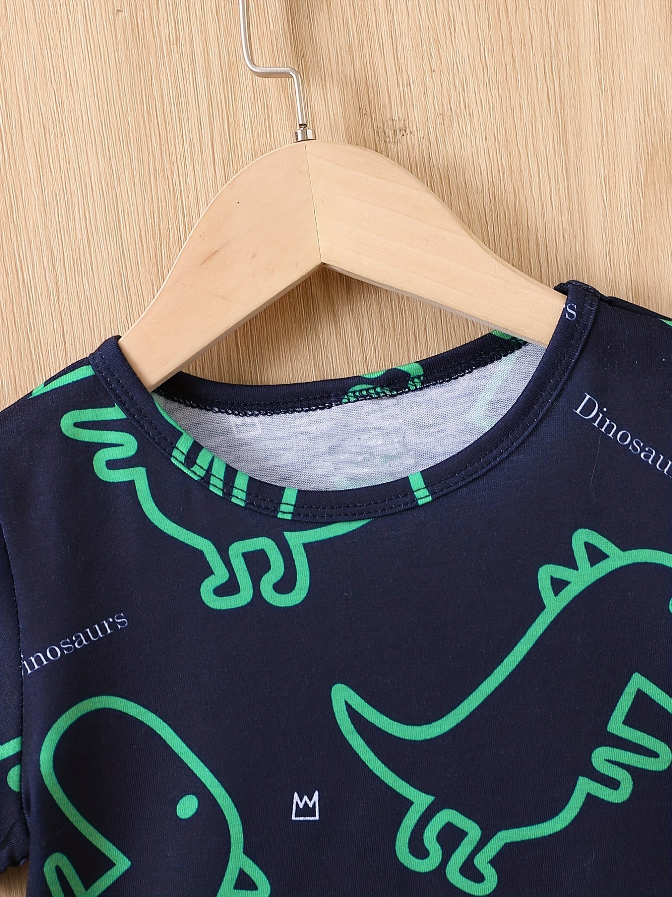 Cute Dino Tee for Boys' Summer Fun