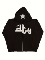 Zip Up Hoodie Long Sleeve Sweatshirt