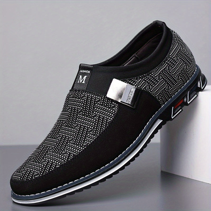 Men's Slip On Formal Shoes Non Slip Smart Casual Shoes