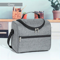 Insulated Portable Lunch Bag Waterproof Thermal Cooler Bag Large Capacity