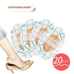 10pcs/20pcs Heel Stickers Self-adhesive Invisible Shoes Feetz Anti-wear Stickers