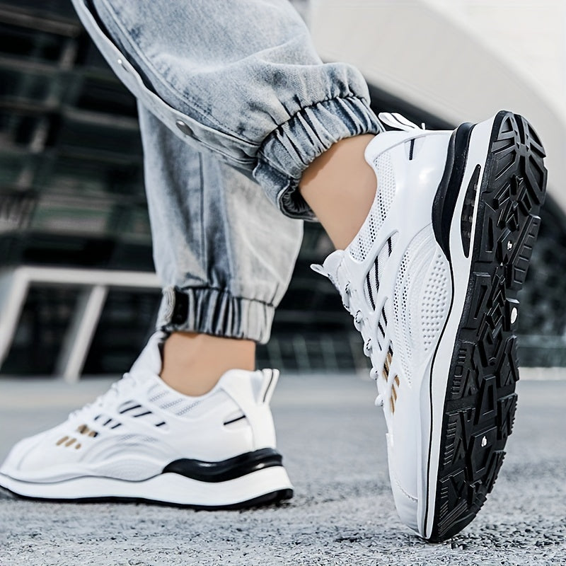Men's Air Cushion Athletic Sneakers Lightweight and Breathable