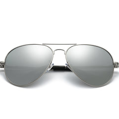 Men's Polarized Toad Mirror Sunglasses Aluminum Alloy Eyewear