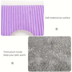 Cozy Pet Plush Hammock: Hanging Tunnel Swing for Hamsters & Chinchillas