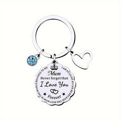 Never Forget That I Love You Keychain Pendant