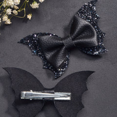 Girls Cartoon Sequin Bow Hair Clips for Party
