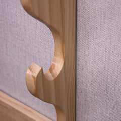 Wall Mounted Fishing Rod Holder for Organizing Gear