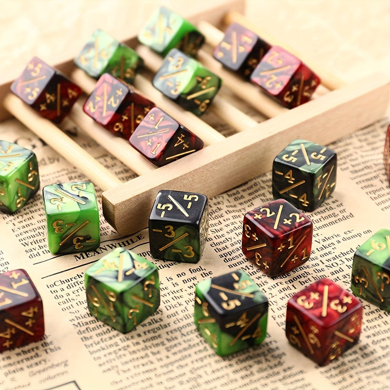 10pcs 6 Side Dice Counters Toy Counting Dice For Game