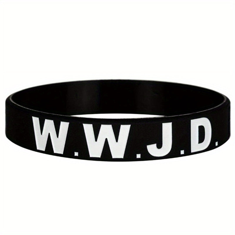Women's Rubber Faith Blessing Wristband