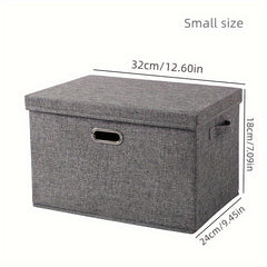 Large Capacity Snack Fabric Folding Storage Box