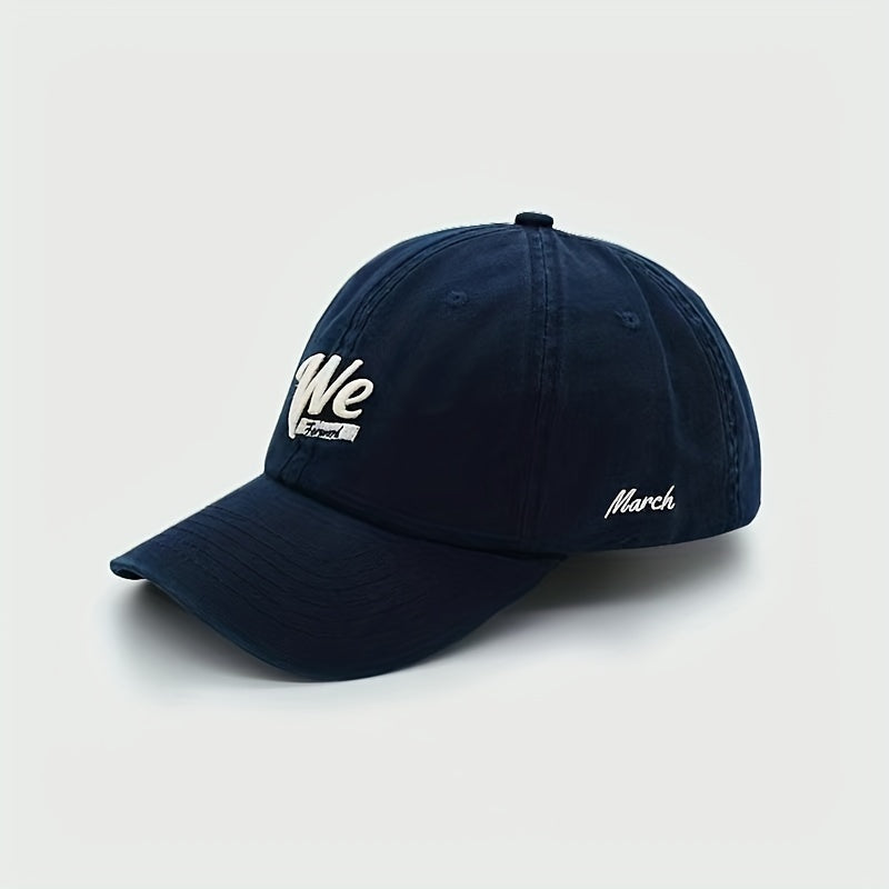 Embroidery Baseball Cap Unisex Solid Dad Hats Lightweight Sun Hats