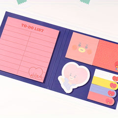240 Sheets Cartoon Removable Stickers Office Message Sticker