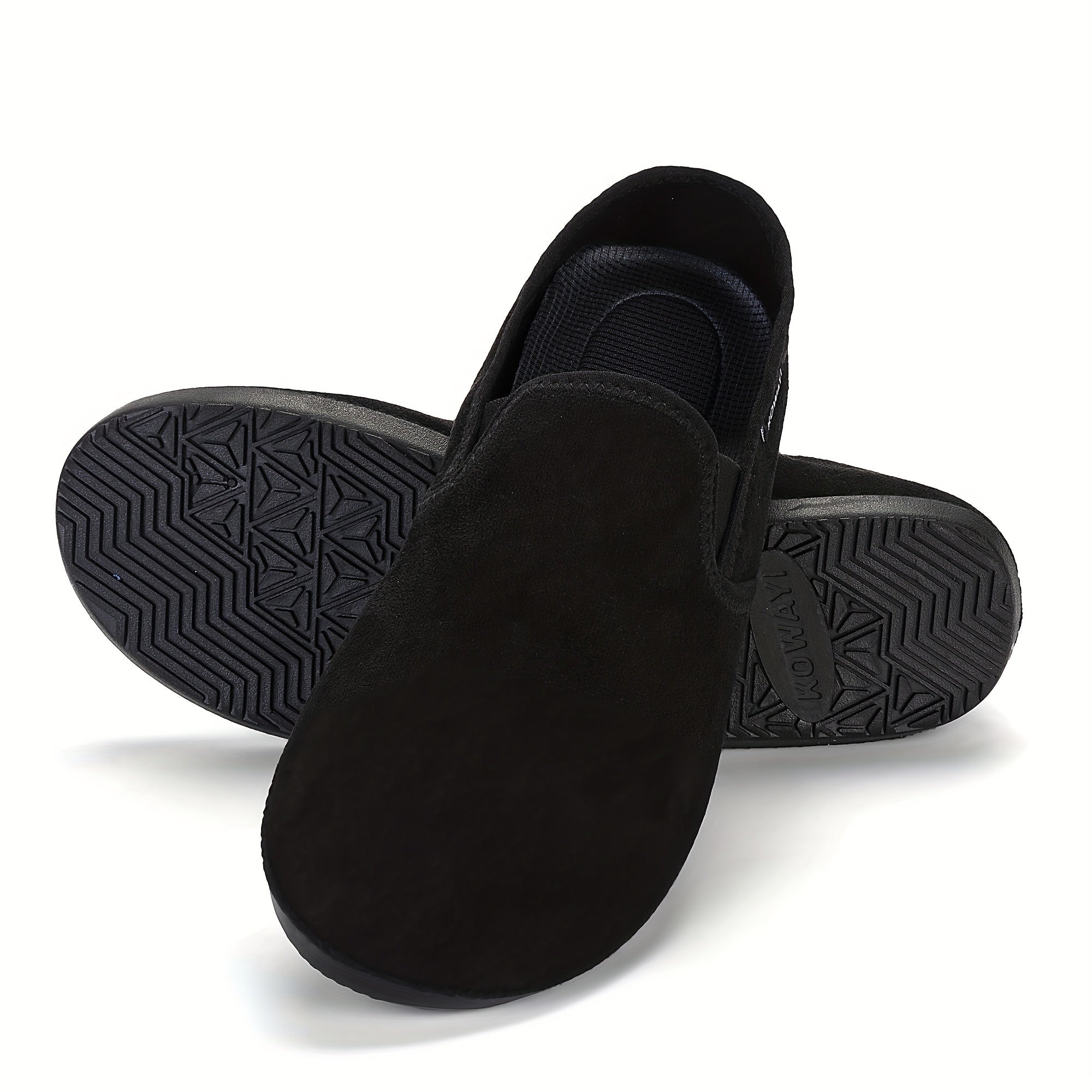 Men's Slip On Non Slip Slippers Warm Indoor Home Shoes