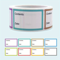 200pcs Safe Date Food Catalog Kitchen Stickers