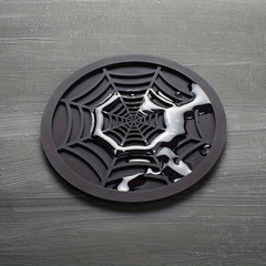 Spider Beverage Coaster 4pcs 6.86 Cm Heat Insulation Pad