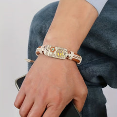 Retro Style Unisex Hemp Rope Braided Bracelet