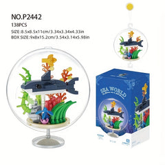 Marine Life Series DIY Building Blocks Educational Toy