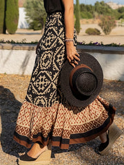 Boho Holiday Skirt for Spring & Summer Women's Clothing