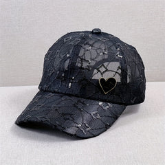 Mesh Breathable Sequin Baseball Cap Thin Sun Hat Lightweight Adjustable Dad Hats