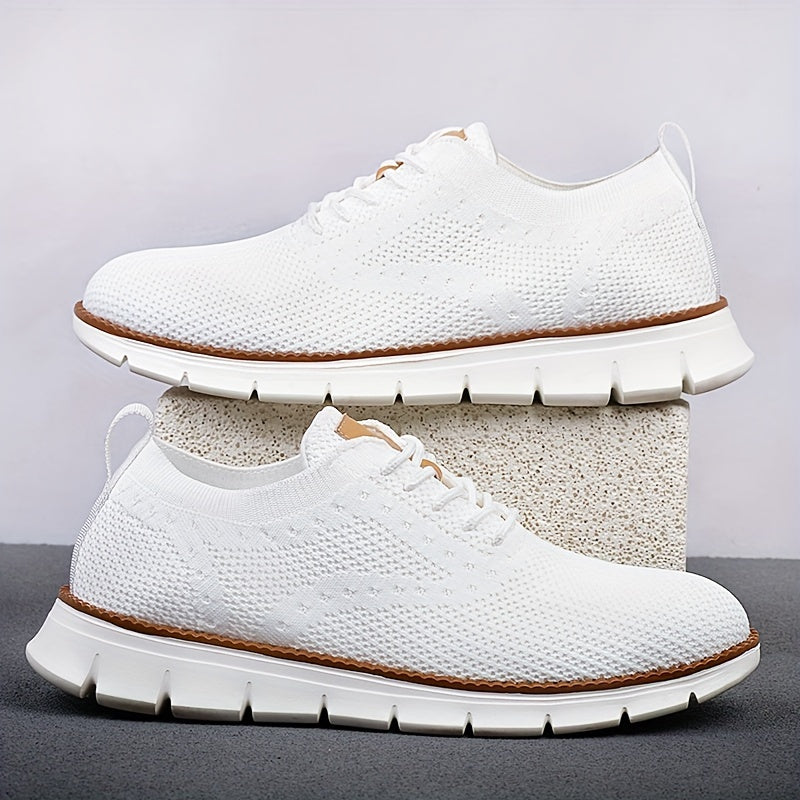 Men's Breathable Sneakers Non Slip Lace Up Shoes