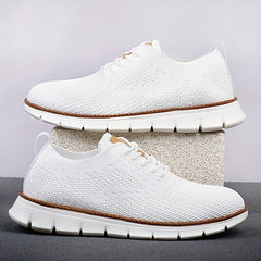Men's Breathable Sneakers Non Slip Lace Up Shoes