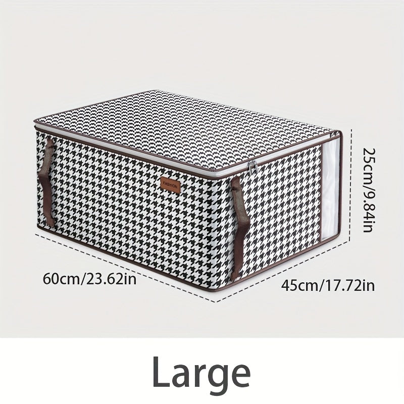 Portable Clothes Storage Bag Quilt Box for Wardrobe Sorting