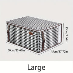 Portable Clothes Storage Bag Quilt Box for Wardrobe Sorting