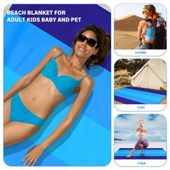 Waterproof Beach Blanket Lightweight Durable Mat