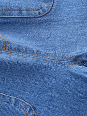 Boys Crown Embroidered Hoodie Jeans Set