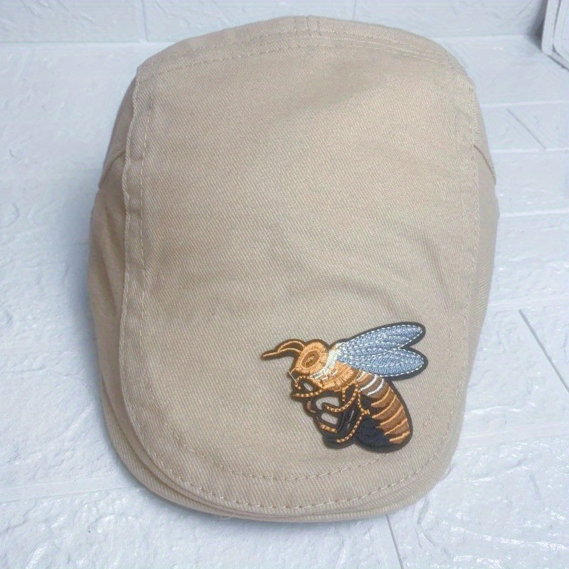 British Casual Cotton Duck Tongue Visor Hat Beret
