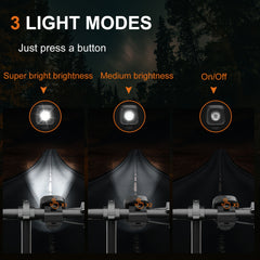 USB Rechargeable LED Bicycle Light Front Headlight for Safe Cycling