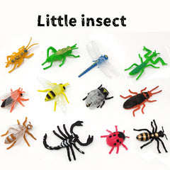26pcs Vibrant PVC Insect Toys Colorful Mockup Insects for Kids Science Learning