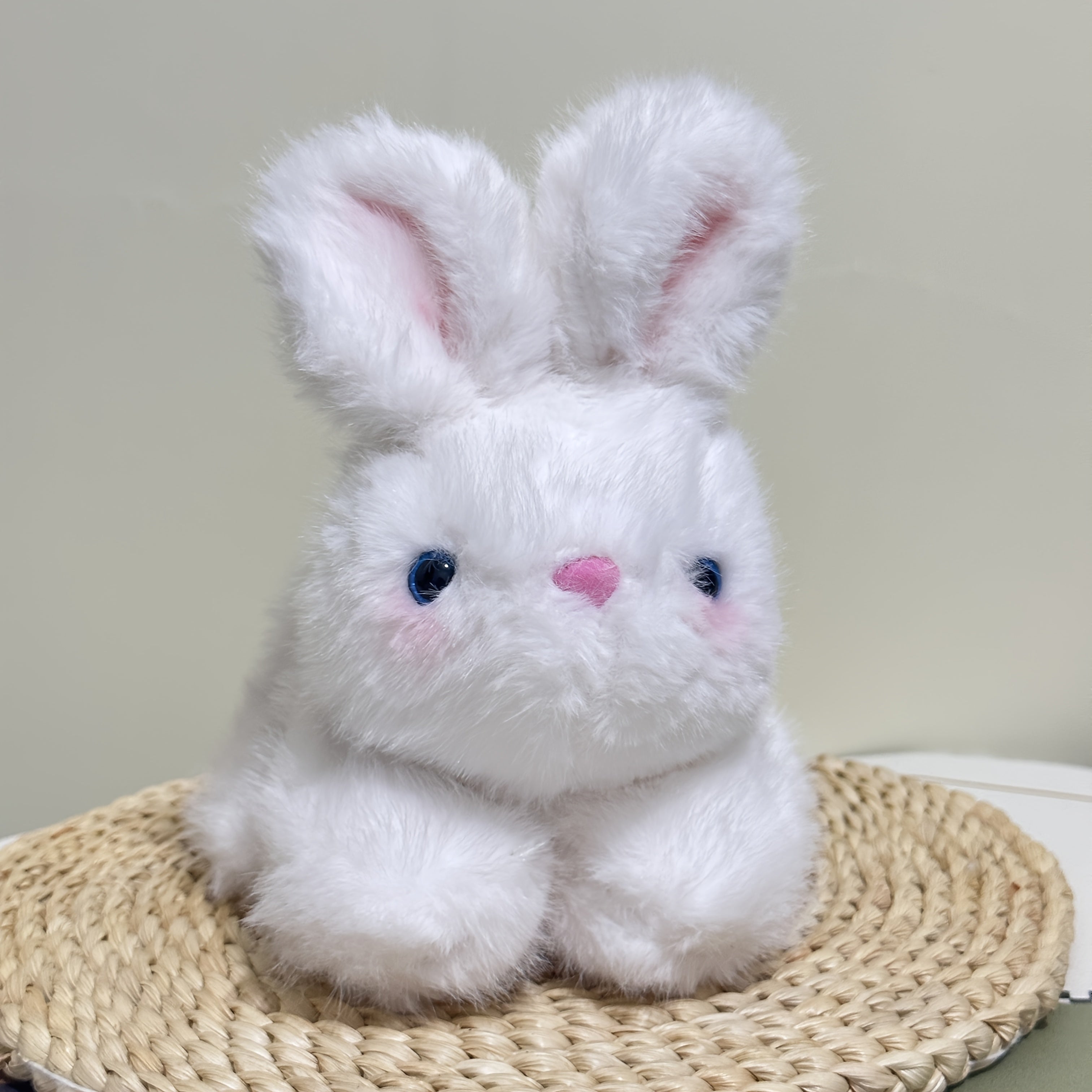 Fluffy Rabbit Plush Toy for Kids Girls