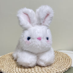 Fluffy Rabbit Plush Toy for Kids Girls