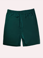 Quick Dry Swim Trunks for Men Summer Beach Pool Solid Stretch Comfort