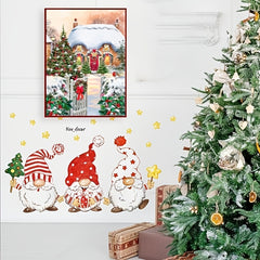 DIY Christmas Series Full Diamond Home Decoration Hanging Painting