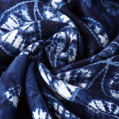 Vintage Warm Scarf Print Tassel Shawl for Autumn & Winter