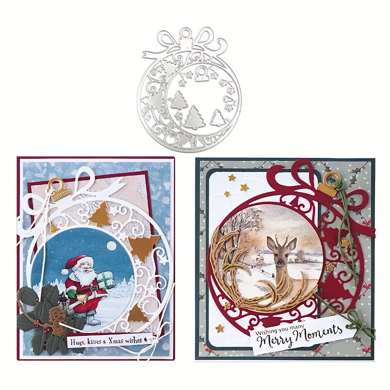 Metal Cutting Dies Stencils for DIY Scrapbook Christmas Bell Background Card Mak
