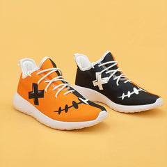 Ghost Face Print High Top Sneakers
