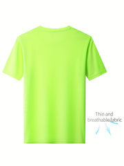 Men's Quick Drying T Shirt for Sports Fitness Running