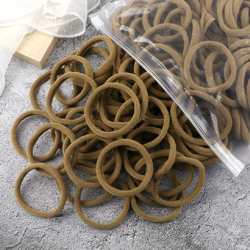60pcs Elastic Rubber Band Hair Accessories For Women Girls
