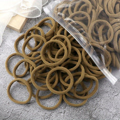 60pcs Elastic Rubber Band Hair Accessories For Women Girls