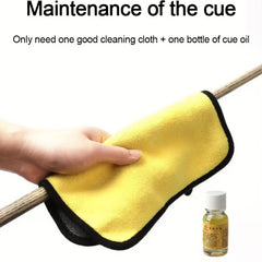 Cue Cleaning Towel Snooker Maintenance Cloth Anti-Cracking