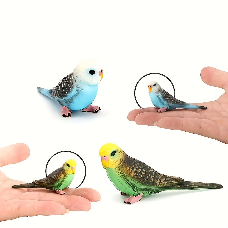 Parrot Model Garden Decor Ornament Simulated Bird Landscape