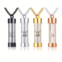 Cremation Jewelry Customize Cylinder Urn Pendant Keepsake Necklace