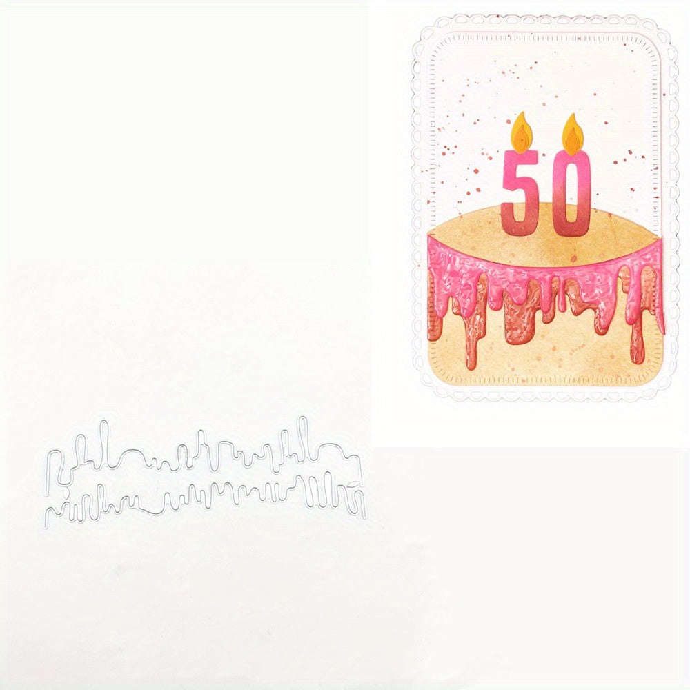 Dog Background Metal Embossing Scrapbooking Cutting Mold