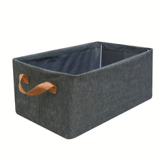 Portable Clothes Storage Drawer Box With Handles & Support Rack